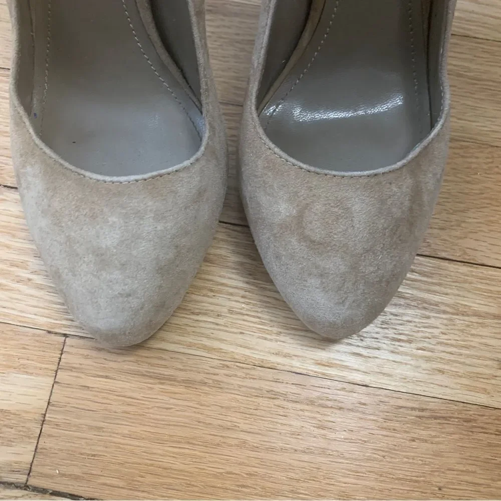 Aldo size 38/7.5 brown heels‎